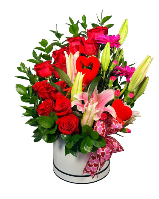 Rose & Lilly Boxed Bouquet