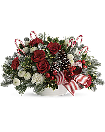 Teleflora's Stunning Snowflake Bouquet