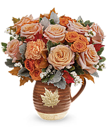 Teleflora's Golden Rose Bouquet