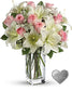 Teleflora's Heavenly and Harmony Vase